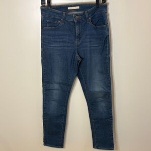 Levi's Classic Mid Rise Skinny Jeans
